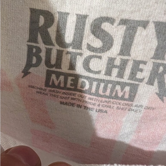 Rusty Butcher t-shirt - Picture 4 of 4